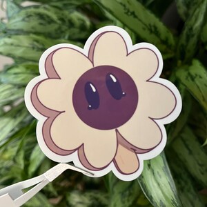 Flower Ice Cream Bar Vinyl Sticker