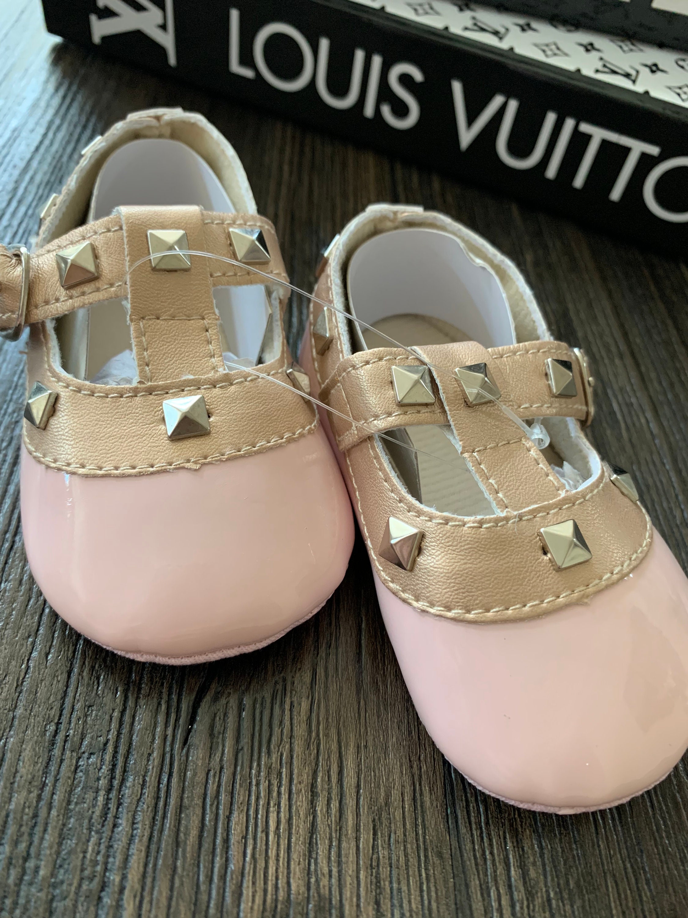 Adorable Baby Girl Shoes Crib Shoes Designer Studied Shoe 