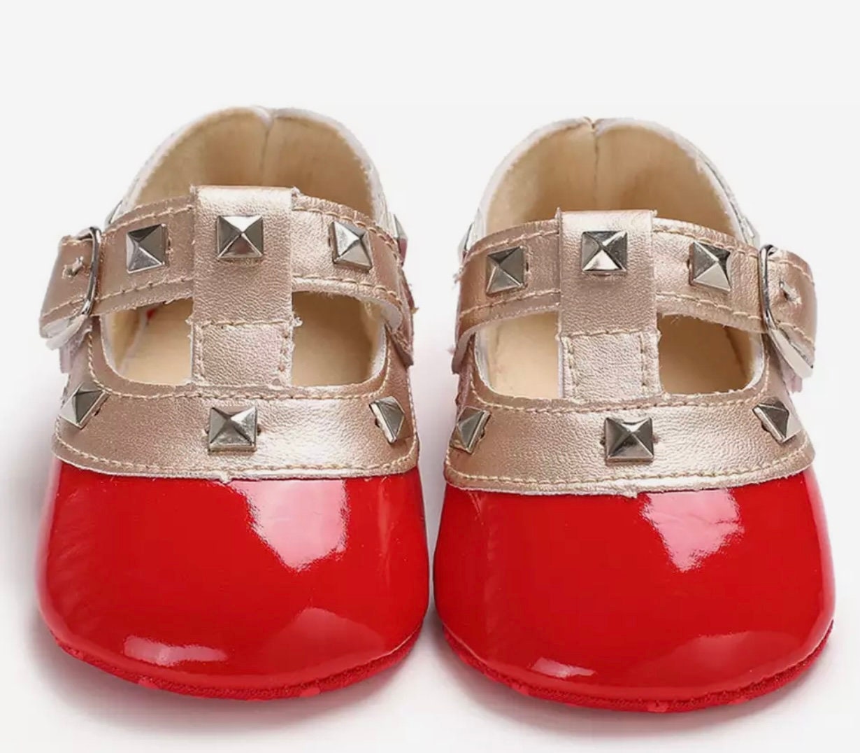 Adorable Baby Girl Shoes Crib Shoes Designer Studied Shoe 