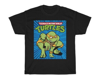 Officially Licensed TMNT Group Unisex Kids T-Shirt Ages 3-12 Years 