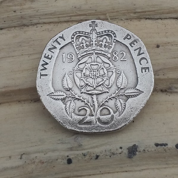 1982 twenty pence coin