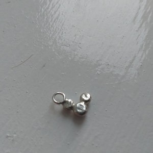 Mamma och dotter Musse Pigg silverhängeset bild 6