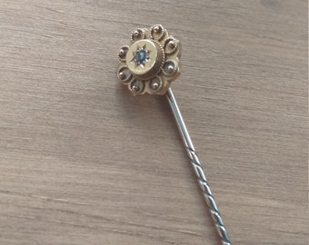 mens diamond tie pin