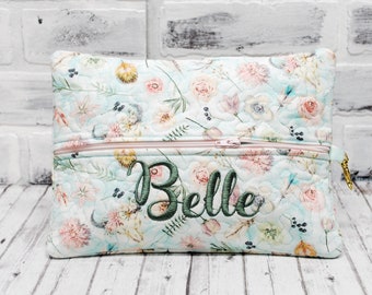 Personalized Shabby Chic Pencil Case
