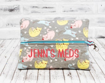 Personalized Cute Cats Pencil Case