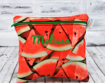 Personalized Reusable Watermelon Bag