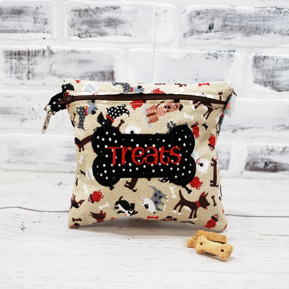 Doggie Daycare Food Bag Treat Bag snacks large food storage bag Reusable Sandwich Bag Food Safe Lunch Bag Washable Bag Back to School