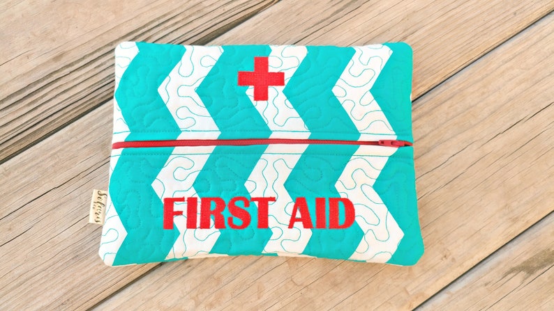 Large Personalized First Aid Pouchepipen bag medical alert pouch food allergy emergency medication thermal insulated camping school