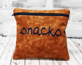 Personalized Reusable Paper Bag Simple Snack Bag