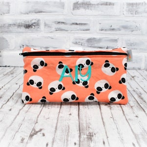 Personalized Reusable Bag Pink Panda For Girls