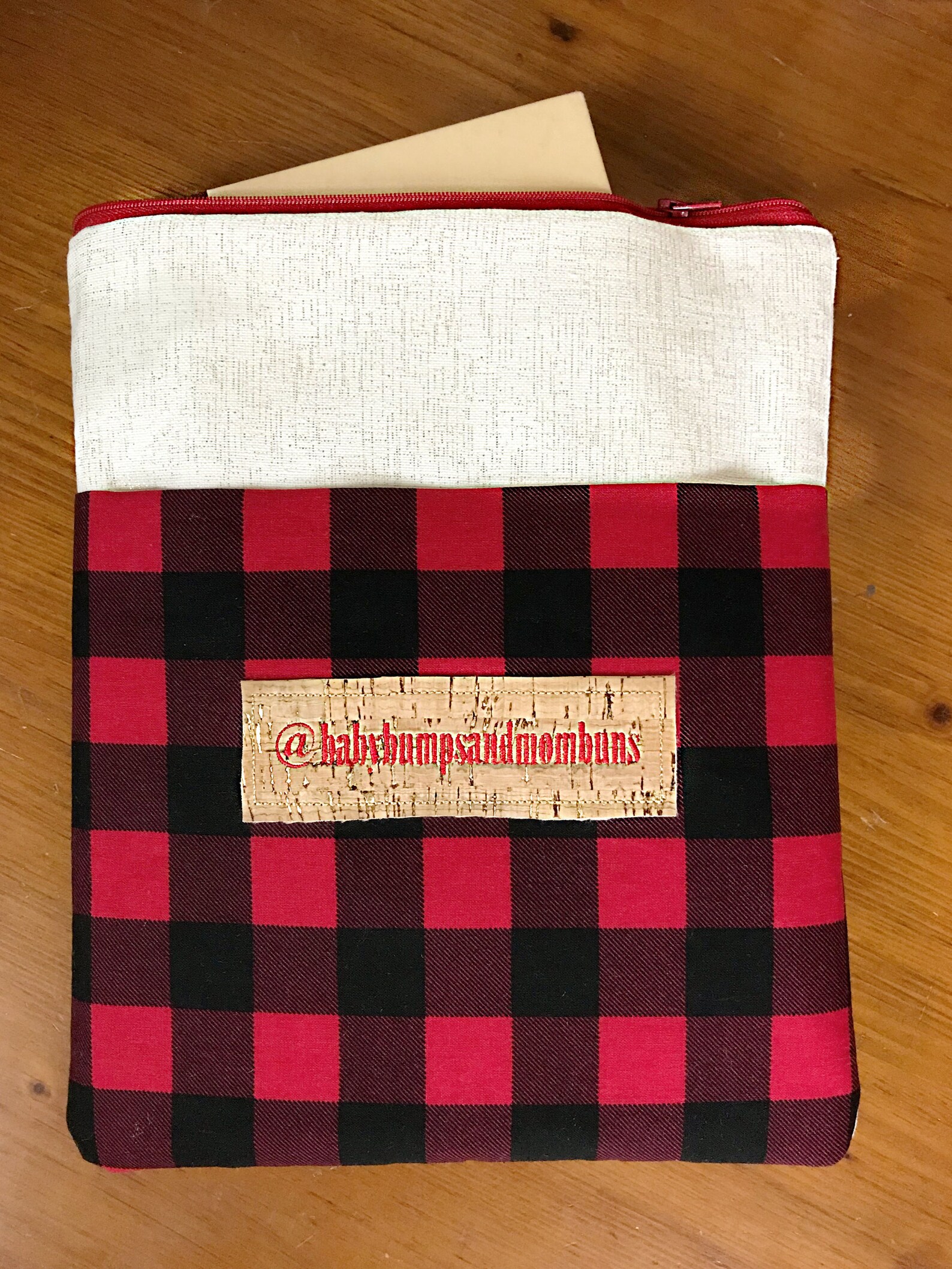 buffalo plaid pocketbook