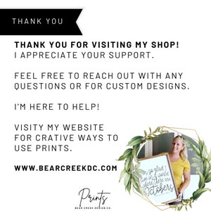 Bear Creek Design Co. Modern Farmhouse Goods Home Decor