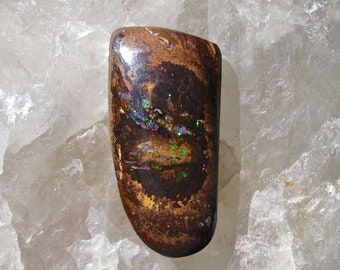 Australian Koroit Boulder Opal Cabochons-15.5 Cts.  26mm L X 13mm W