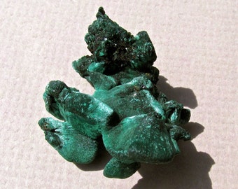 Chatoyant Fibrous Druzy Morenci Malachite Specimen, Collectible, Lapidary Piece-13.2 Grams  33mm L X 31mm W