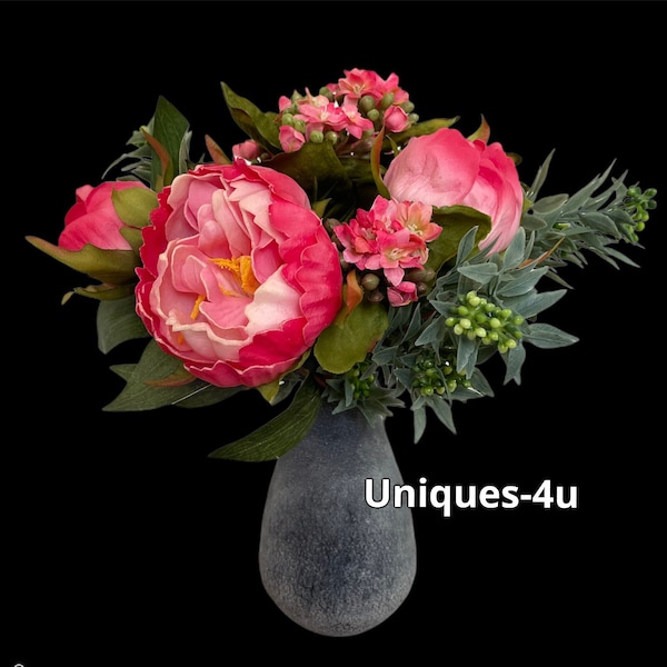 Real Touch Peonies Etsy