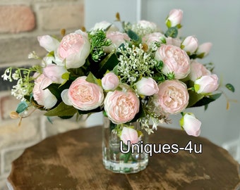 Light Pink Peonies Floral Arrangement