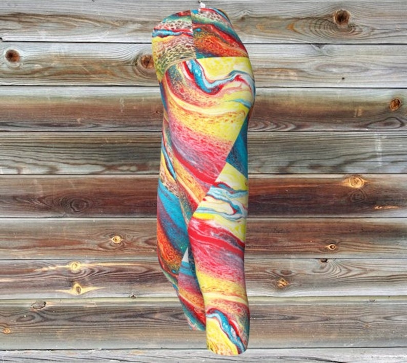 yoga leggings yoga capris CALYPSO YOGA CAPRIS workout leggings capris leggings everyday wear leggings athleisure yoga gear yoga