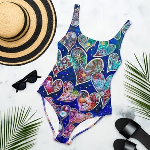 Window to my Heart One-Piece Swimsuit
