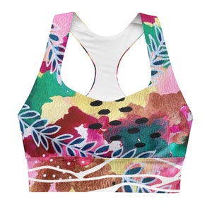 Welcome to the Jungle Longline sports bra