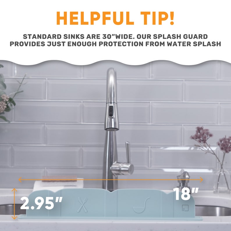 Water Splash Guard for Sinkprevent Water From Splashingsink Water