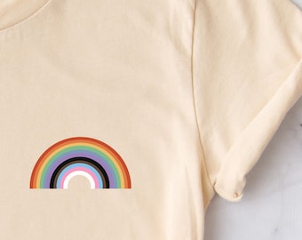 Rainbow Pride Shirt | Intersectional Pride Shirt, LGBTQ Shirt, Gay Pride Shirt