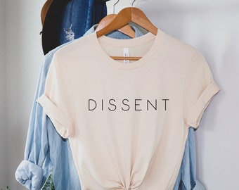 RBG Dissent Shirt, RBG Shirt, We the people march, Dissent shirt, Resist shirt