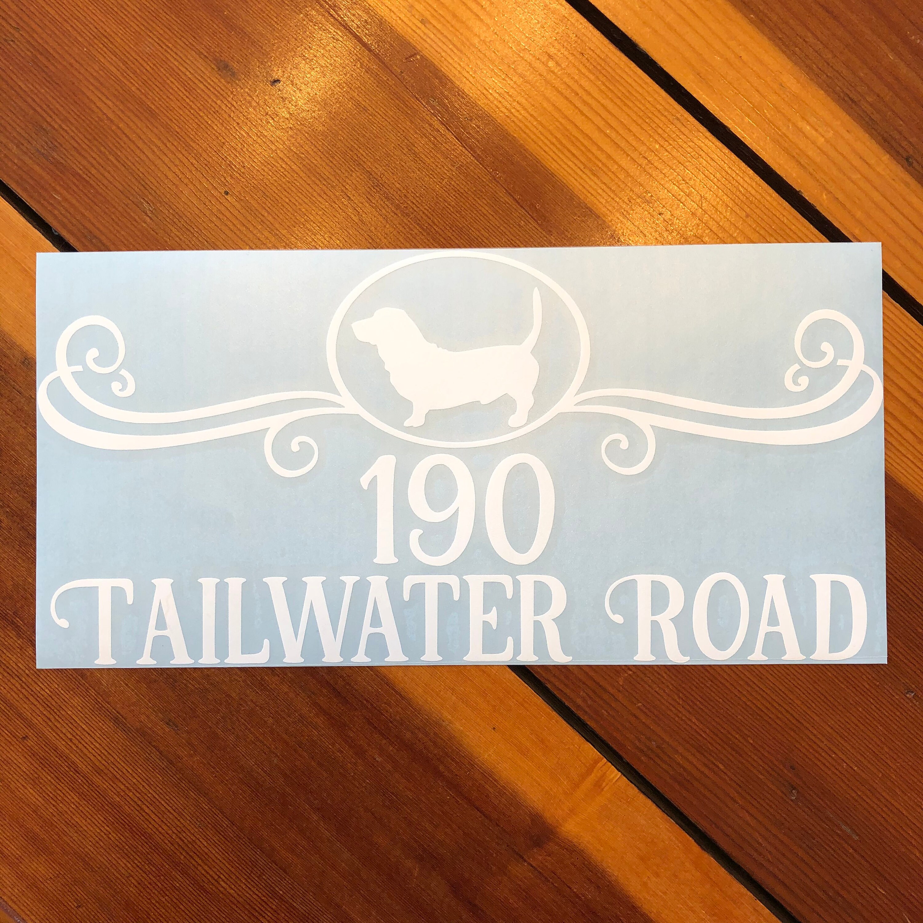 Basset Hound Custom Mailbox Decoration With Personalized Etsy