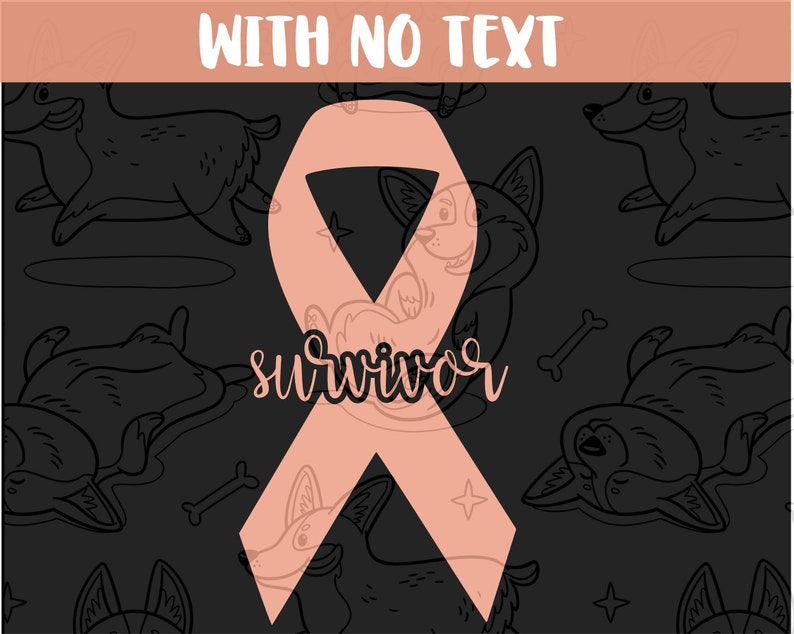 Endometrial Cancer Uterine Cancer Survivor Peach Ribbon Decal ...