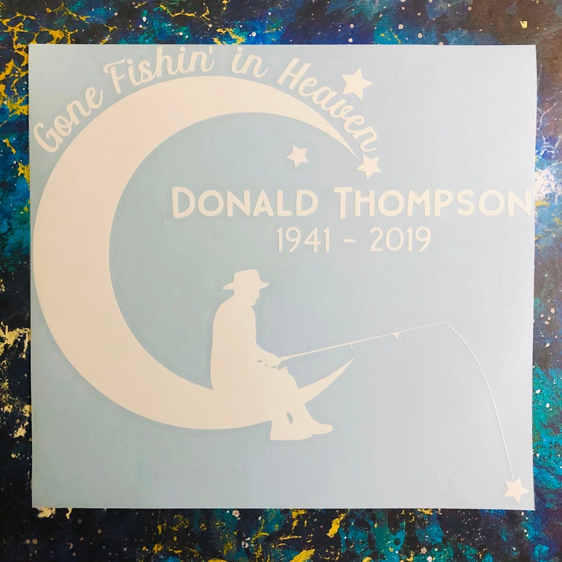Free Free 290 In Loving Memory Fishing In Heaven Svg SVG PNG EPS DXF File