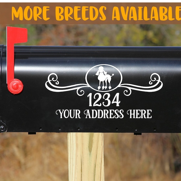 Poodle Vinyl Decal Etsy