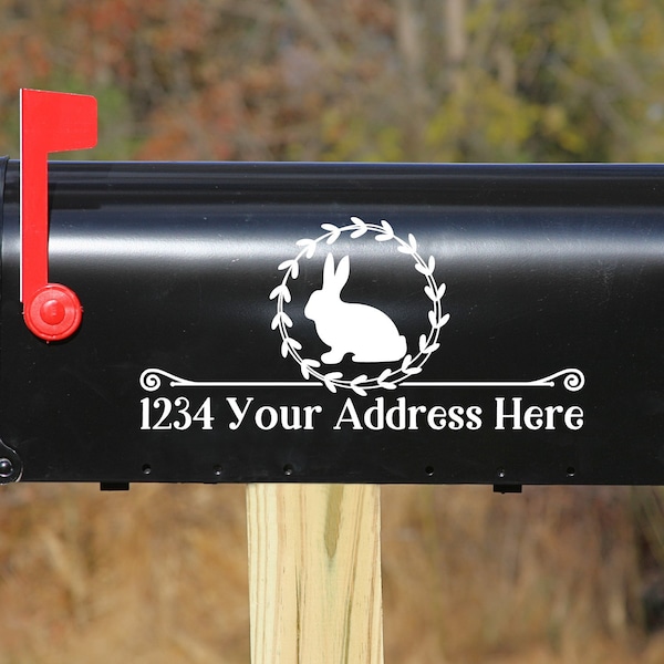 Bunny and Mailbox Etsy