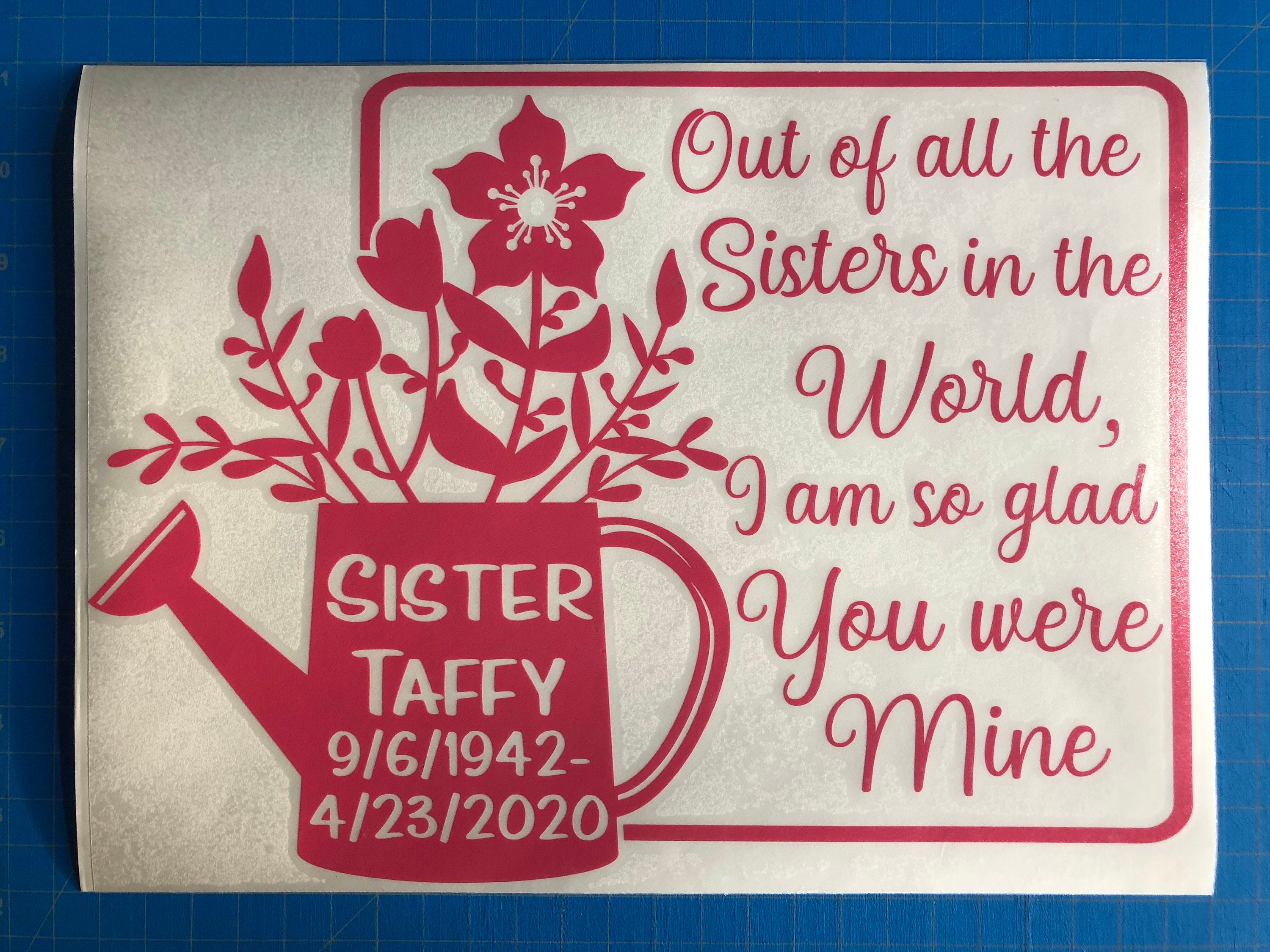 Widdle TY188 - Biglietto commemorativo per tomba con scritta Celebrations In Memory of Mum, resistente alle intemperie
