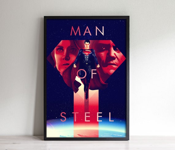 Symbol Of Hope Inspired By Man Of Steel Movie Poster