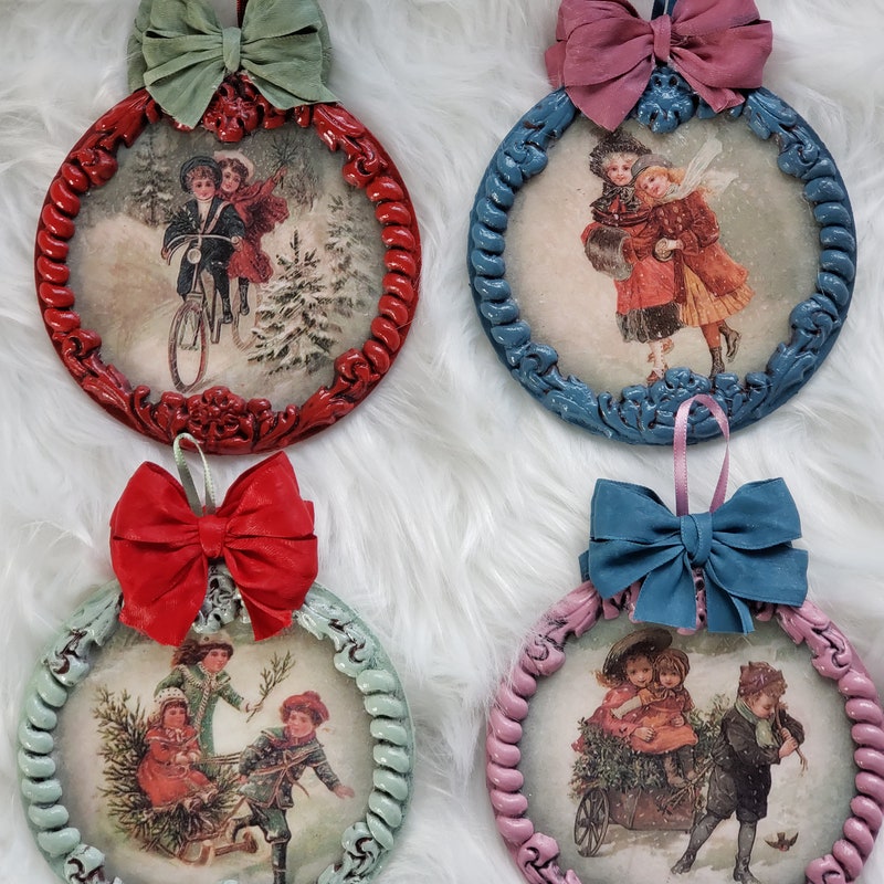 Victorian Ornaments - Etsy