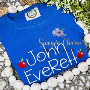 Back to school apple mini fill machine embroidery design file, students, perfect for monograms, quick stitch, Johnny Appleseed day