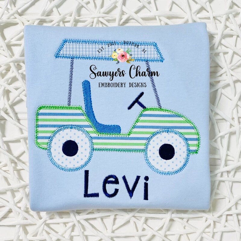 Applique Tilly Bubble - Golf Cart main image 1