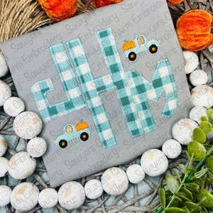 Mini fill pumpkin truck machine embroidery design file, bean stitch, farming, harvest, transportation, monogram frame, fall, halloween