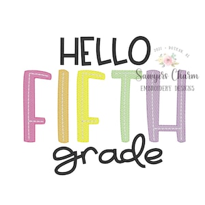 BUNDLE Hello Pre-k, Kindergarten, First, Second, Third, Fourth, Fifth ...