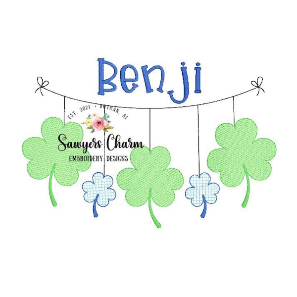 Sketch Embroidery Design St Patricks Day Etsy