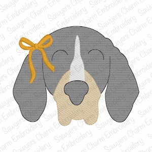 BUNDLE hound dog mascot sketch stitch, machine embroidery design, college, football, sports, university, animals, quick stitch
