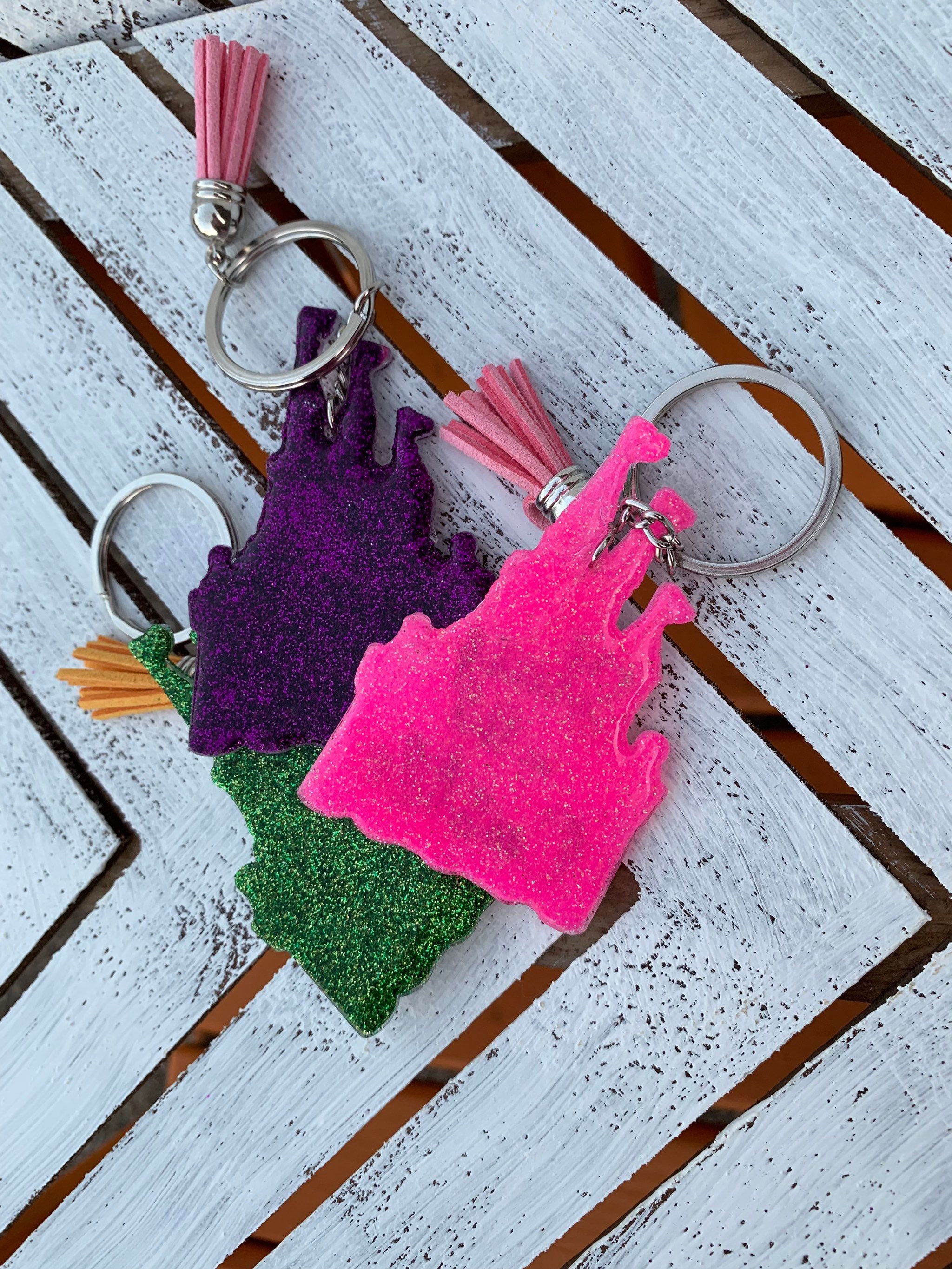 Castle Keychain Stay in the Castle Book and Keychain Etsy