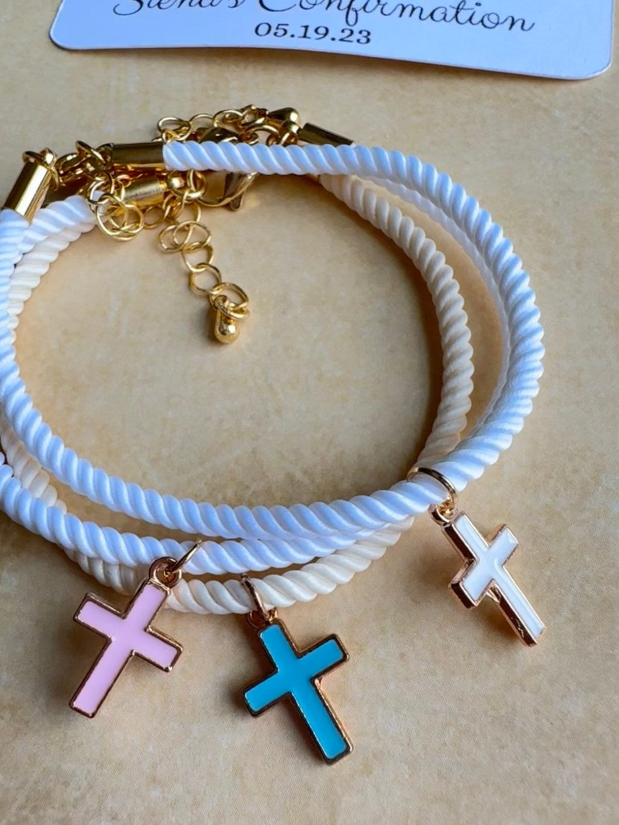 Silver Cross Bracelet Molly Brown London Sterling Silver Little