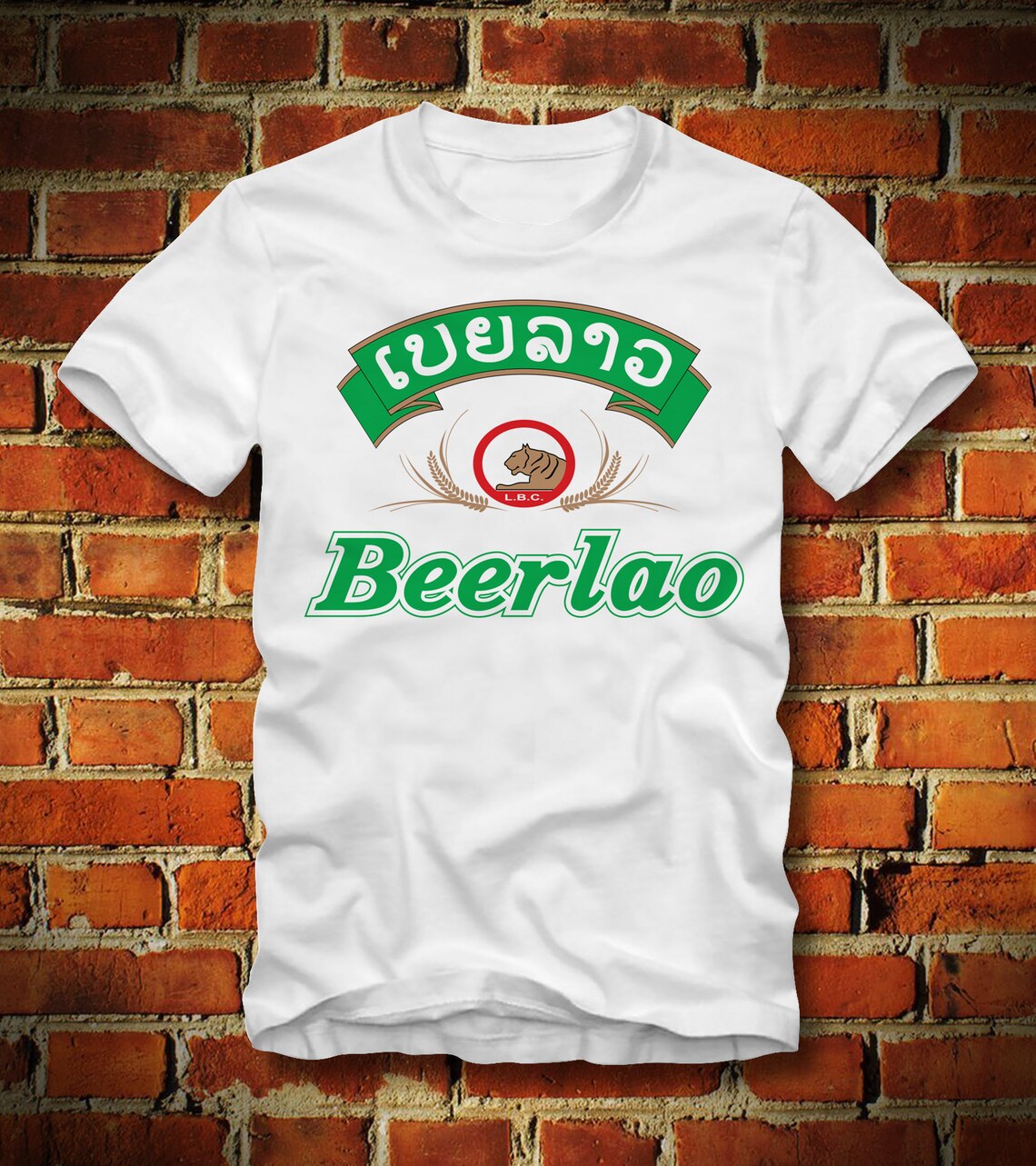 BOARDRIPPAZ BEERLAO T Shirt Laos National Beer Shirt Vientiane Etsy
