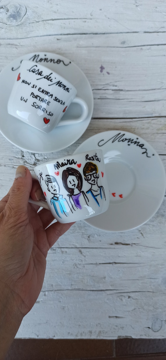 Tazza regalo Nonni – ho due RUOLI – Festa dei nonni – Love Print
