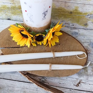 Candele matrimonio, rito della luce, rito dell'unione, candele personalizzate, idea regalo, matrimonio civile, matrimonio religioso, country