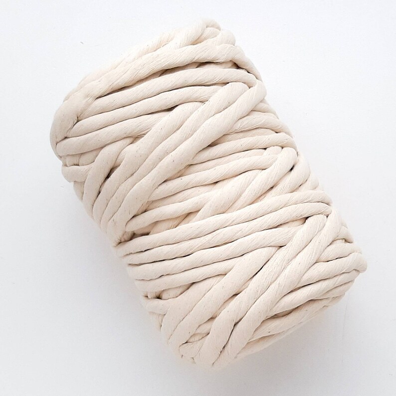Macrame STRING/ 9mm/ Macrame Cord/ Macrame Supplies/ Cotton Etsy