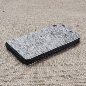 Cartera de damas / cosida a mano /bolso de cuero genuino de cuero de vaca /hecho a mano, regalo para ella