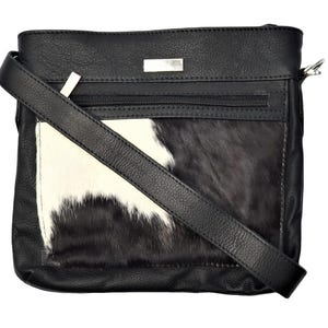Rindsleder Cross body / Schultertasche / 100% echte handgefertigt & handgefertigt |  Corps croisé en peau de vache