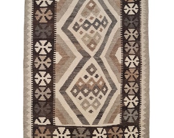 Handmade Kilim Rug ,Home Decor Living Room,Oriental, Traditional,(Multicolor) Rug