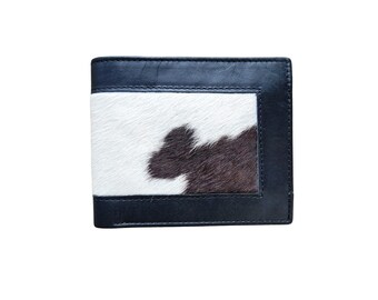 Leather Wallet - Premium Quality Hair-on Cowhide Leather Wallet